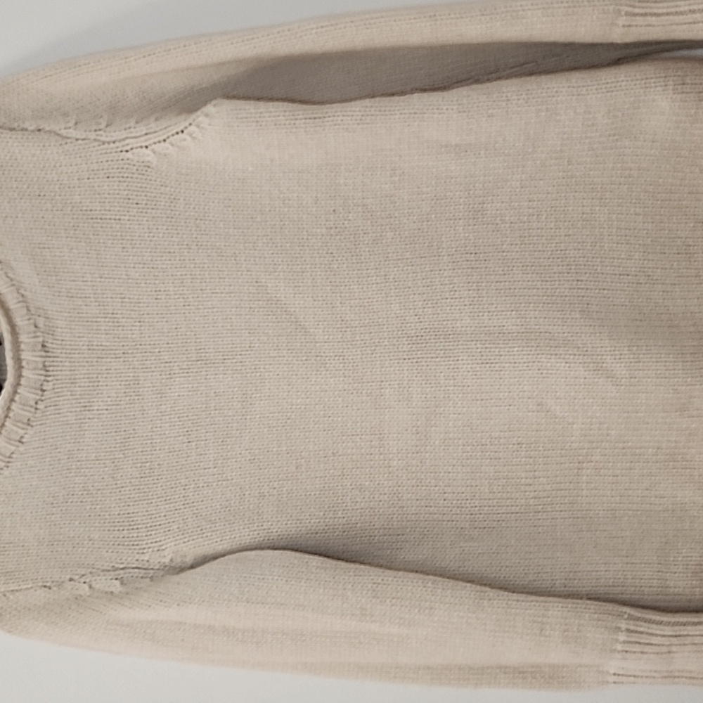 The Row Sweater  wool and cashmere Classic Cream Sz Meduim - Picture 6 of 16